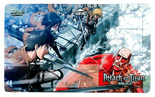 Weiss Schwarz Rubber Mat "Attack on Titan" by Bushiroad