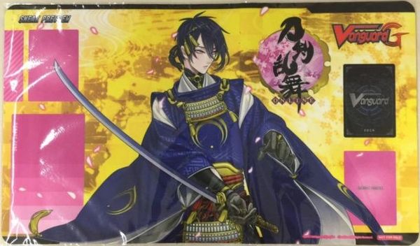 Cardfight Vanguard G Rubber Mat "Touken Ranbu (Mikazuki Munechika)"