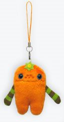 Mokeke Strap Monster "Bean" O by Shinada