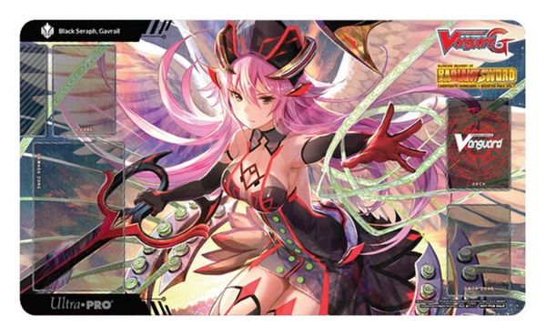 Cardfight Vanguard G Rubber Mat "Glorious Bravery of Radiant Sword (Black Seraph, Gavrail)" by Bushiroad/Ultra Pro