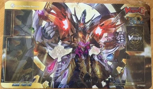 Cardfight!! Vanguard G Rubber Mat "Gear of Fate (Deus Ex Machina, Demiurge)" by Bushiroad