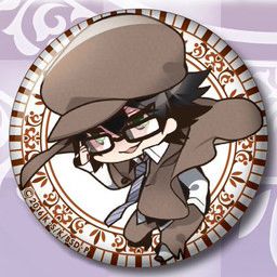 Kimetto! Can Badge Collection "Bungo Stray Dogs (Edogawa Ranpo)" by F.Heart