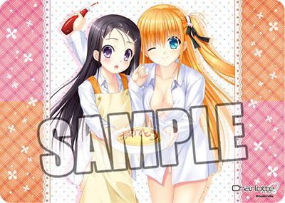 Character Universal Rubber Mat "Charlotte (Yusa & Ayumi)" by Broccoli (Damaged)