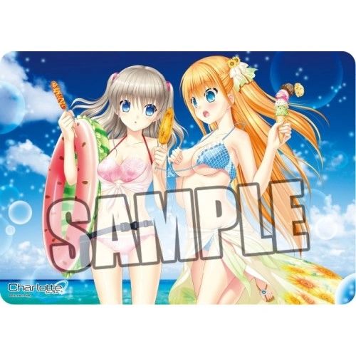 Character Universal Rubber Mat "Charlotte (Nao & Yusa)" by Broccoli (Damaged)