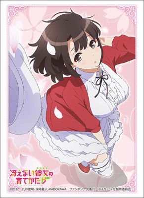 bushiroad boring kato megumi hg raise saekano girlfriend sleeve flat