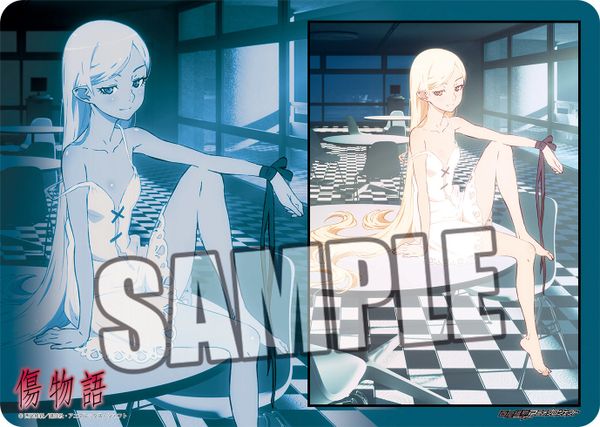 Character Universal Rubber Mat "Kizumonogatari (Kiss-Shot Acerola-Orion Heart-Under-Blade) A" by Broccoli (Damaged)