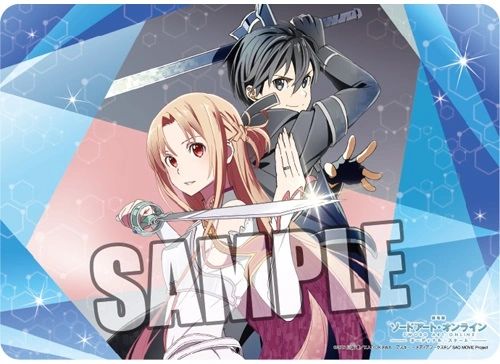 Desk Mat "Sword Art Online the Movie: Ordinal Scale (Kirito & Asuna)" by Broccoli (Damaged)