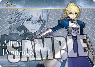 Character Universal Rubber Mat "Fate/ EXTELLA (Altria Pendragon)" by Broccoli (Damaged)