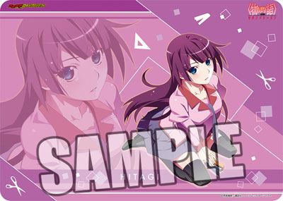 Character Universal Rubber Mat "<Monogatari> Series Second Season (Senjougahara Hitagi) Ver.2" by Broccoli (Damaged)