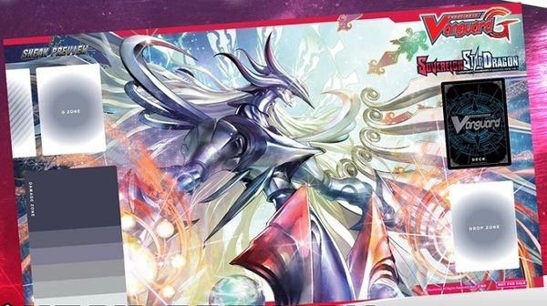 Cardfight Vanguard G Rubber Mat "Genesis Dragon, Amnesty Messiah" by Bushiroad