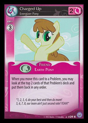 Premiere #39 Rare (Charged Up, Energizer Pony)