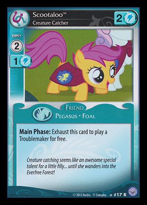 Premiere #17 Rare (Scootaloo, Craeture Catcher)