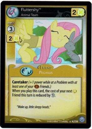 Premiere #28 FOIL (Fluttershy, Animal Team)