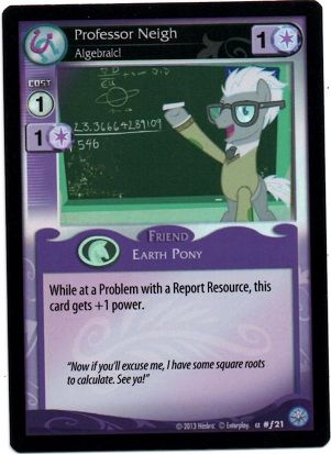 Premiere #21 FOIL (Professor Neigh, Algebraic!)