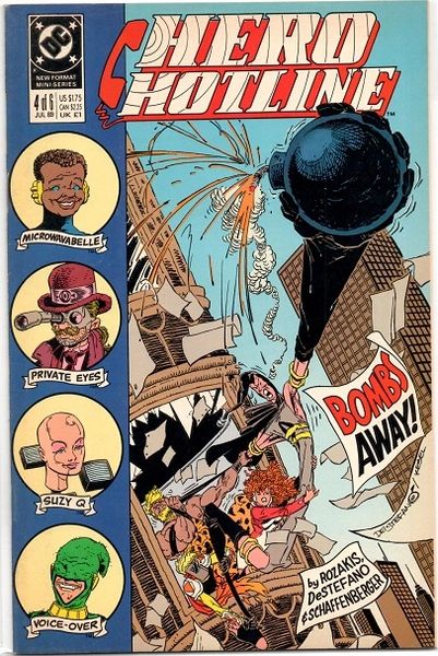 Hero Hotline #4 (1989) by DC Comics
