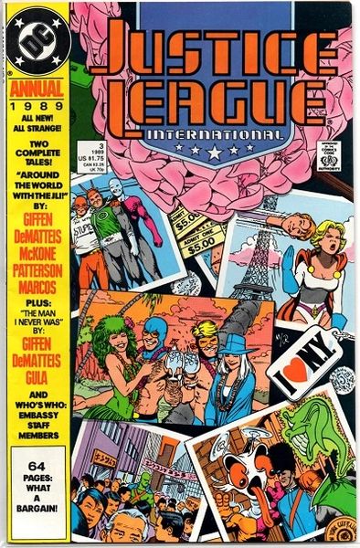 Justice League International Anuual #3 (1989) by DC Comics