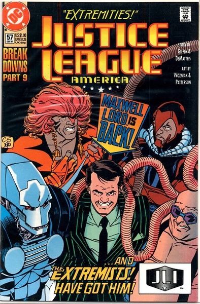 Justice League America #57 (1991) by DC Comics