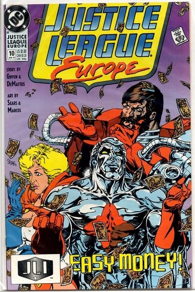 Justice League Europe #10 (1990) by DC Comics
