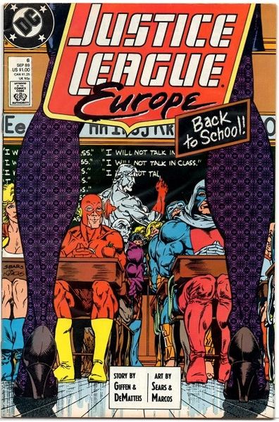 Justice League Europe #6 (1989) by DC Comics
