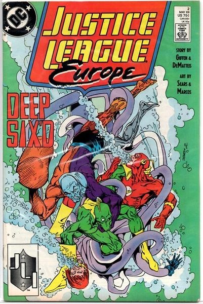 Justice League Europe #2 (1989) by DC Comics