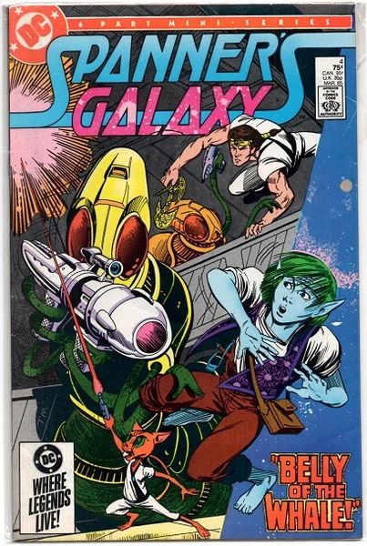 Spanner's Galaxy #4 (1985) by DC Comics