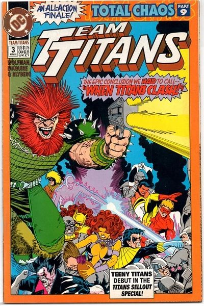 Team Titans #3 (1992) by DC Comics