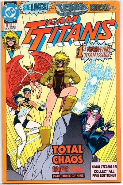 Team Titans #1e (1992) by DC Comics