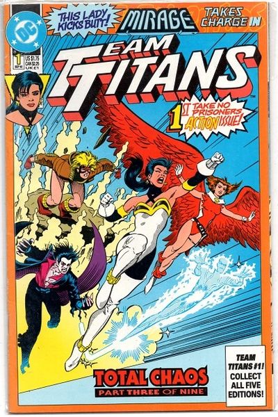 Team Titans #1b (1992) by DC Comics