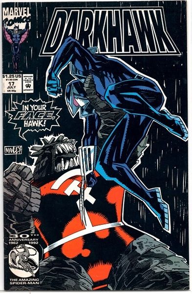 Darkhawk #17 (1992) by Marvel Comics