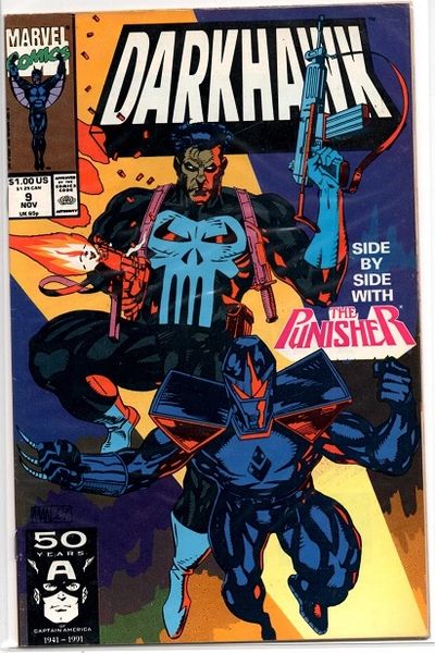 Darkhawk #9 (1991) by Marvel Comics