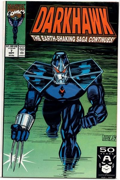 Darkhawk #7 (1991) by Marvel Comics