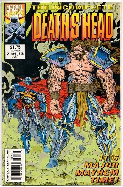 The Incomplete Death's Head #7 (1993) by Marvel Comics UK