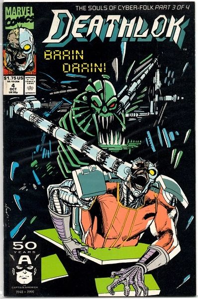 Deathlok #4 (1991) by Marvel Comics
