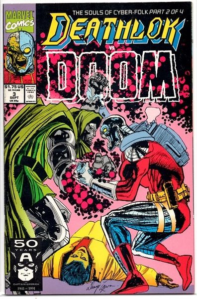 Deathlok #3 (1991) by Marvel Comics