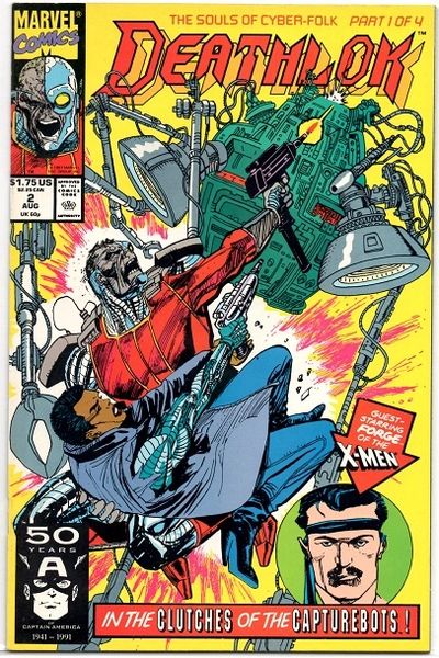 Deathlok #2 (1991) by Marvel Comics