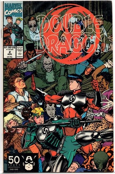 Double Dragon #2 (1991) by Marvel Comics