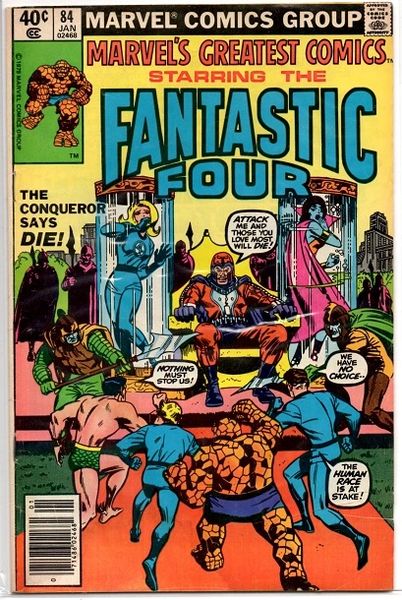 Marvel's Greatest Comics Starring the Fantastic Four #84 (1980) by Marvel Comics
