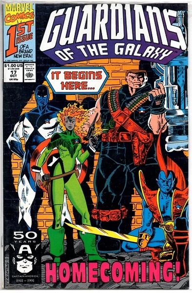 Guardians of the Galaxy #17 (1991) by Marvel Comics