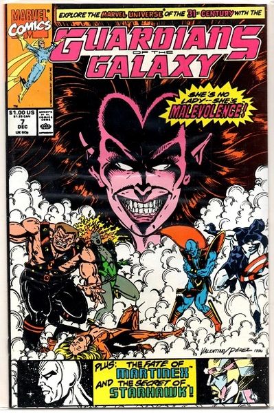 Guardians of the Galaxy #7 (1990) by Marvel Comics