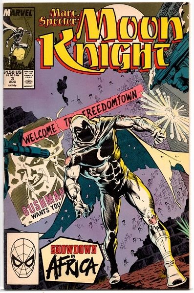 Marc Spector: Moon Knight #3 (1989) by Marvel Comics