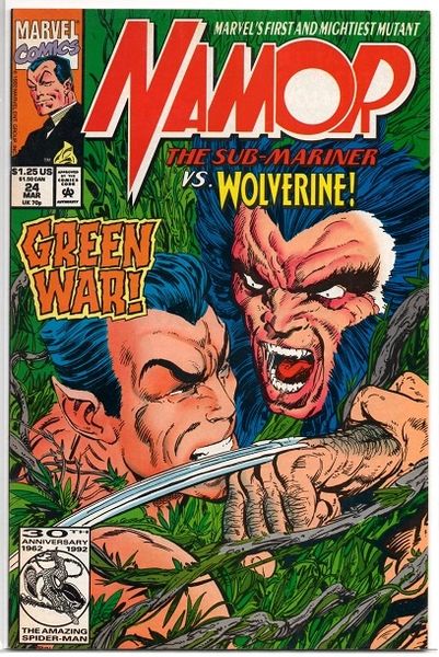 Namor, the Sub-Mariner #24 (1992) by Marvel Comics