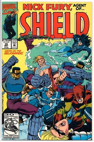 Nick Fury, Agent of S.H.I.E.L.D. #35 (1992) by Marvel Comics