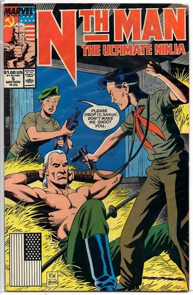 Nth Man: The Ultimate Ninja #5 (1989) by Marvel Comics