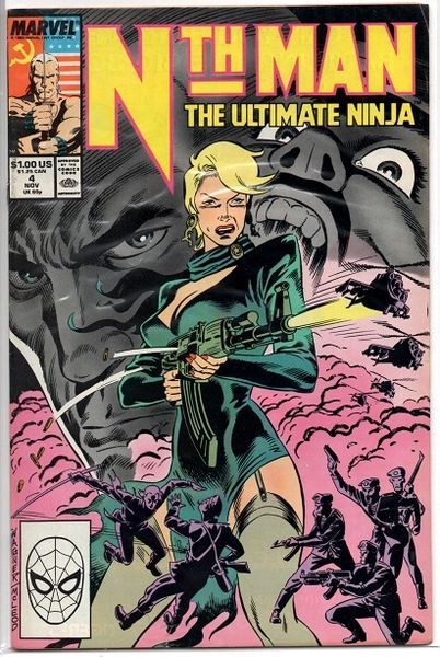 Nth Man: The Ultimate Ninja #4 (1989) by Marvel Comics