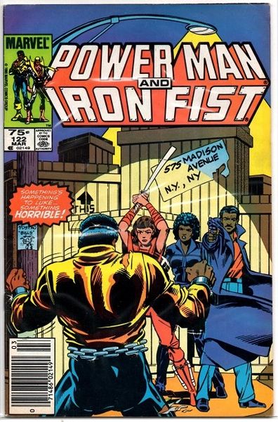 Power Man and Iron Fist #122 (1986) by Marvel Comics