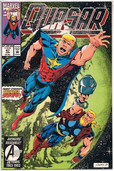 Quasar #47 (1993) by Marvel Comics