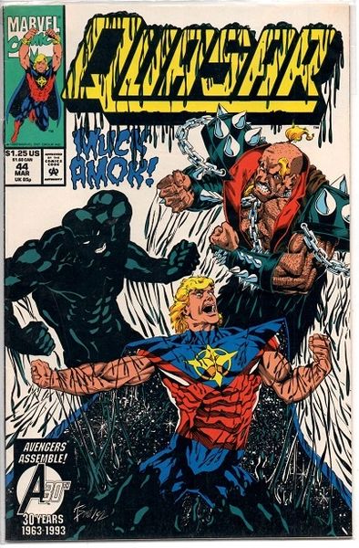 Quasar #44 (1993) by Marvel Comics