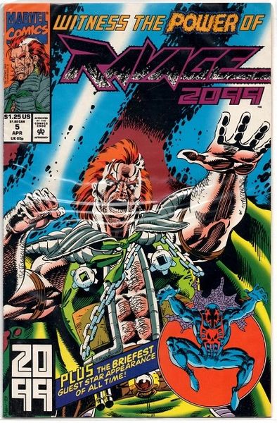 Ravage 2099 #5 (1993) by Marvel Comics