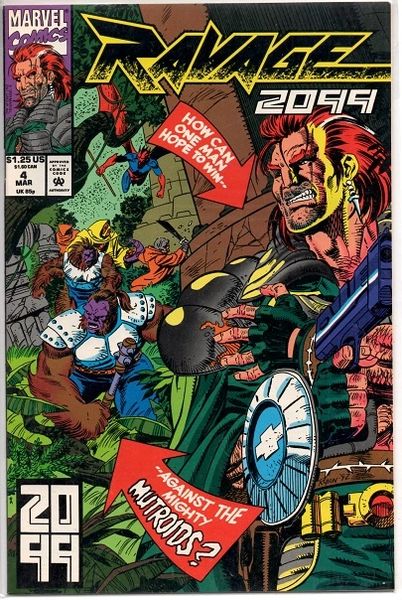 Ravage 2099 #4 (1993) by Marvel Comics