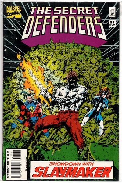 The Secret Defenders #21 (1994) by Marvel Comics